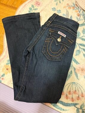 Fred Perry Women's Dark Blue Bootcut Jeans